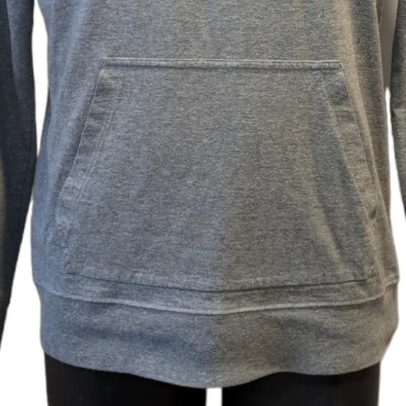 AMERICAN Eagle grey stripe hoodie medium - Picture 3 of 6